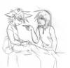 Say 'Ah', Dammit! - Riku and Sora, Kingdom Hearts