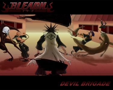 Devil Brigade - Ikkaku, Zaraki, Yumichika, Yachiru, Bleach