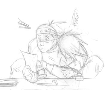 Flop - Kakashi and Iruka, Naruto