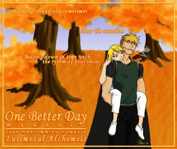 One Better Day, Madness - Jean Havoc, Riza Hawkeye, Fullmetal Alchemist